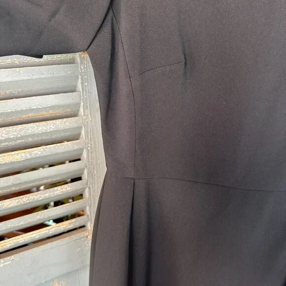 Hill House The Constance Midi Dress Black Sz XS NWT - Picture 5 of 16